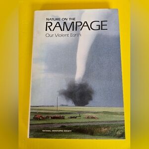 National Geographic Nature on the Rampage Book - Blue and Yellow